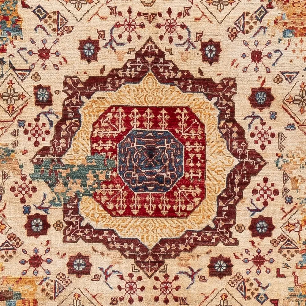 Designer teppe - 200 x 155 cm - flerfarget