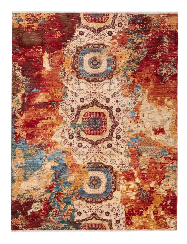 Designer teppe - 200 x 155 cm - flerfarget
