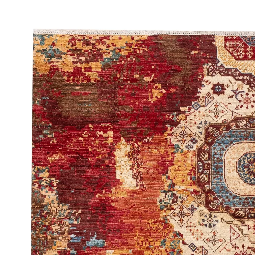 Designer teppe - 200 x 155 cm - flerfarget