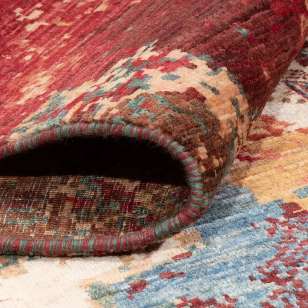 Designer teppe - 200 x 155 cm - flerfarget