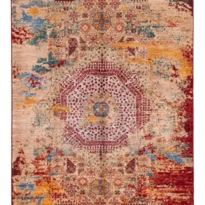Designer teppe - 201 x 152 cm - flerfarget