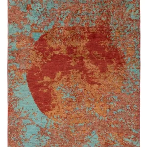 Designer teppe - 201 x 155 cm - flerfarget