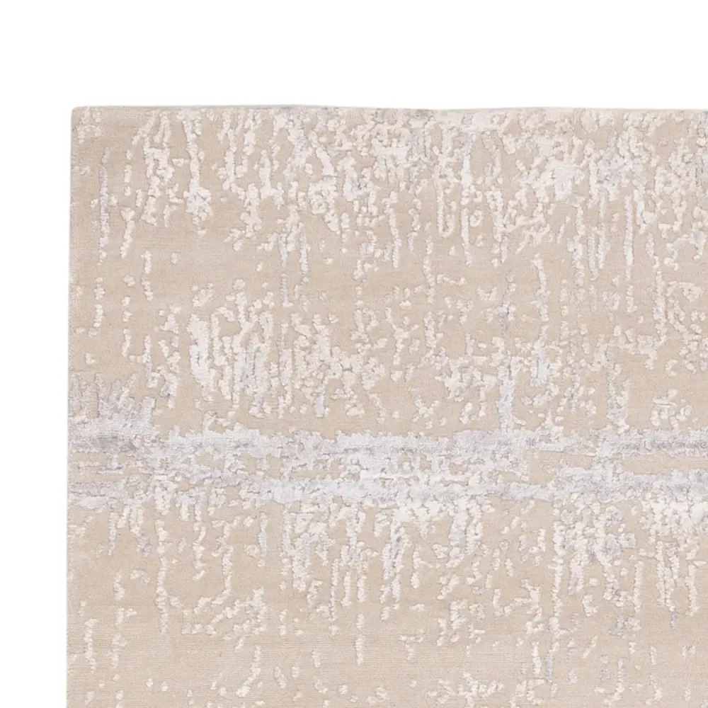 Designer teppe - 208 x 151 cm - beige
