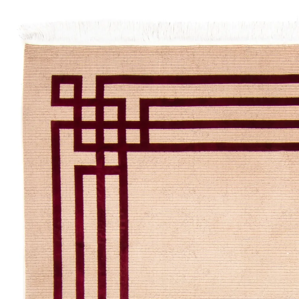 Designer teppe - 225 x 150 cm - beige