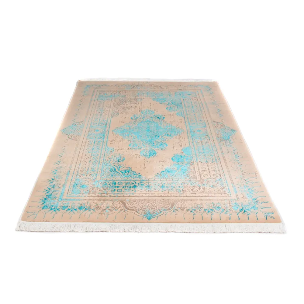 Designer teppe - 225 x 150 cm - turkis