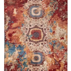 Designer teppe - 228 x 170 cm - flerfarget