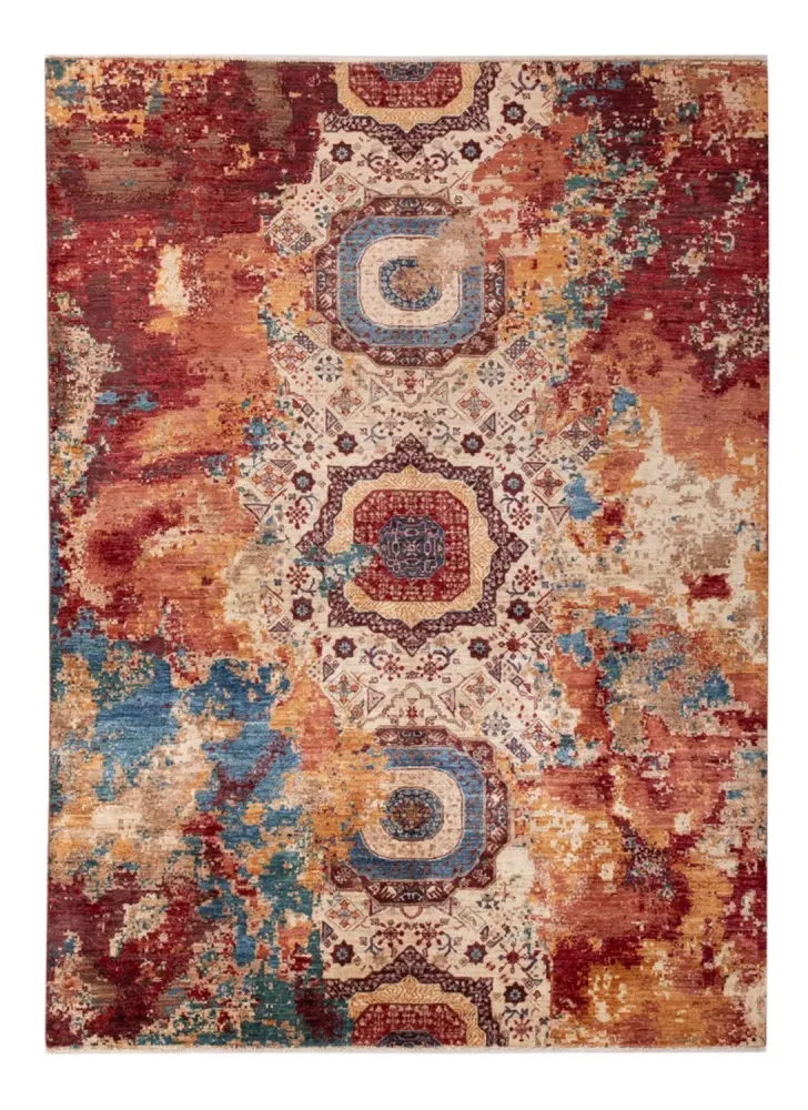 Designer teppe - 228 x 170 cm - flerfarget