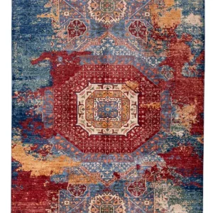 Designer teppe - 230 x 176 cm - flerfarget