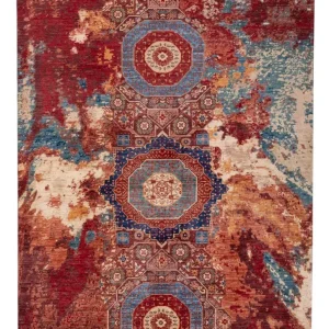 Designer teppe - 233 x 169 cm - flerfarget