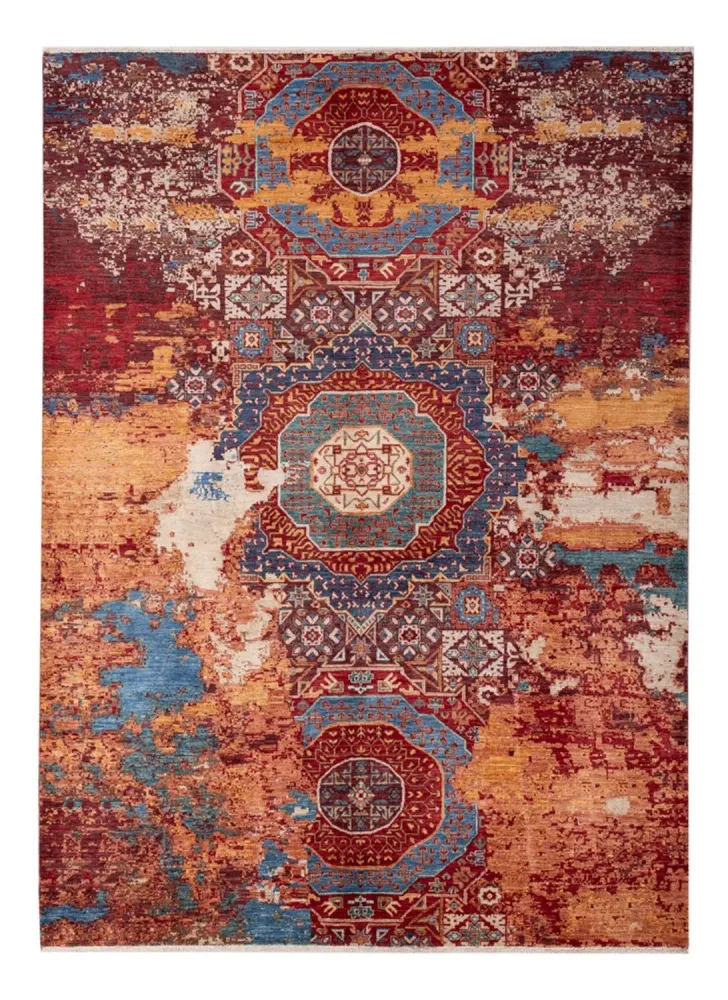Designer teppe - 233 x 172 cm - flerfarget