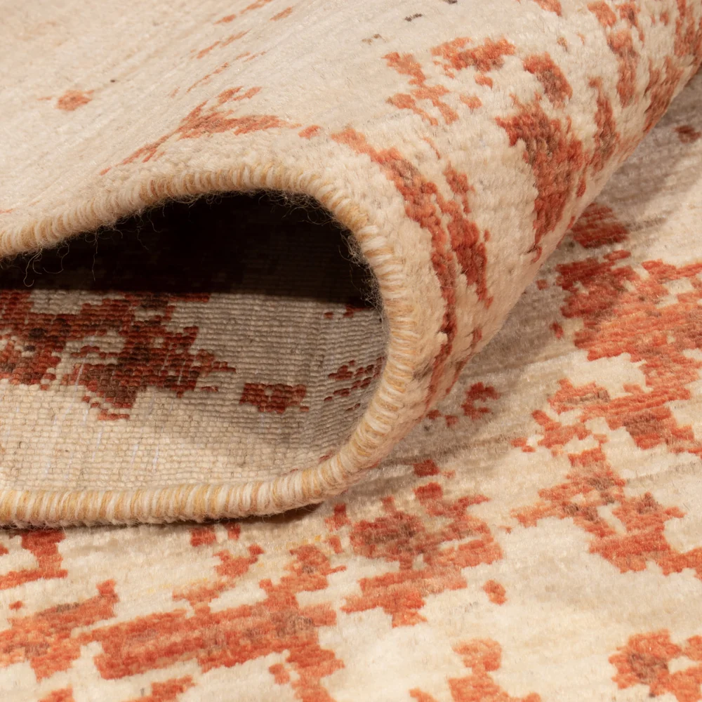 Designer teppe - 234 x 176 cm - beige