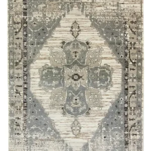 Designer teppe - 236 x 166 cm - beige