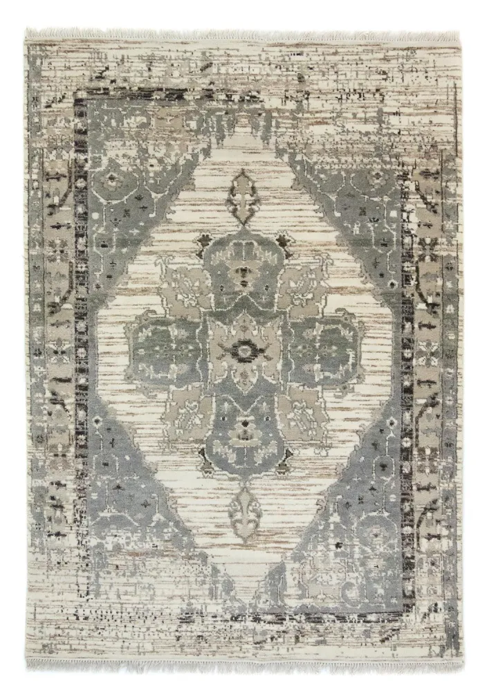 Designer teppe - 236 x 166 cm - beige