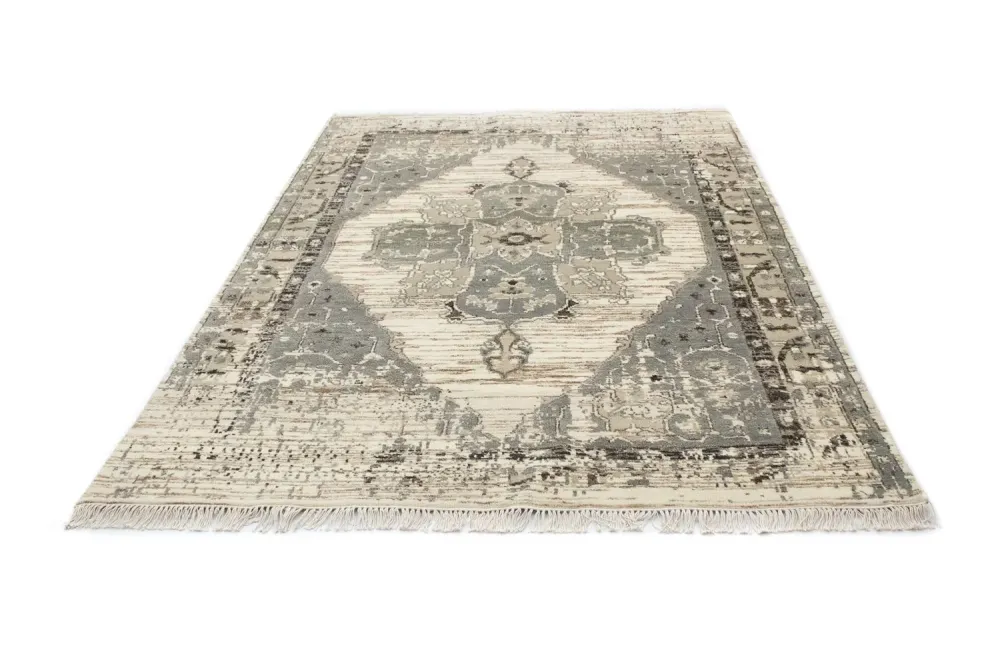 Designer teppe - 236 x 166 cm - beige