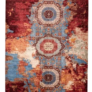 Designer teppe - 236 x 174 cm - flerfarget