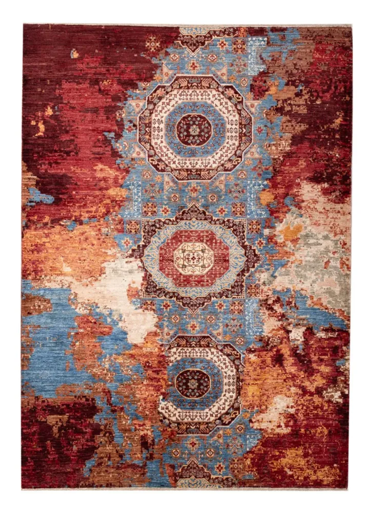 Designer teppe - 236 x 174 cm - flerfarget