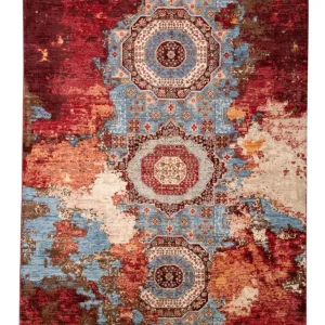 Designer teppe - 237 x 175 cm - flerfarget