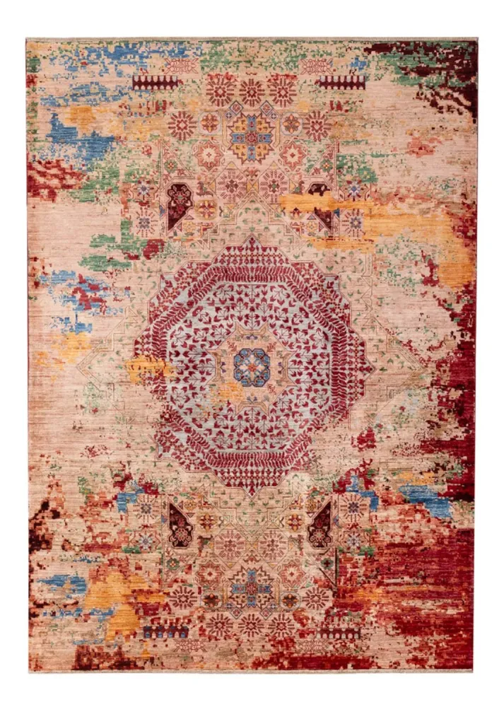 Designer teppe - 239 x 175 cm - flerfarget
