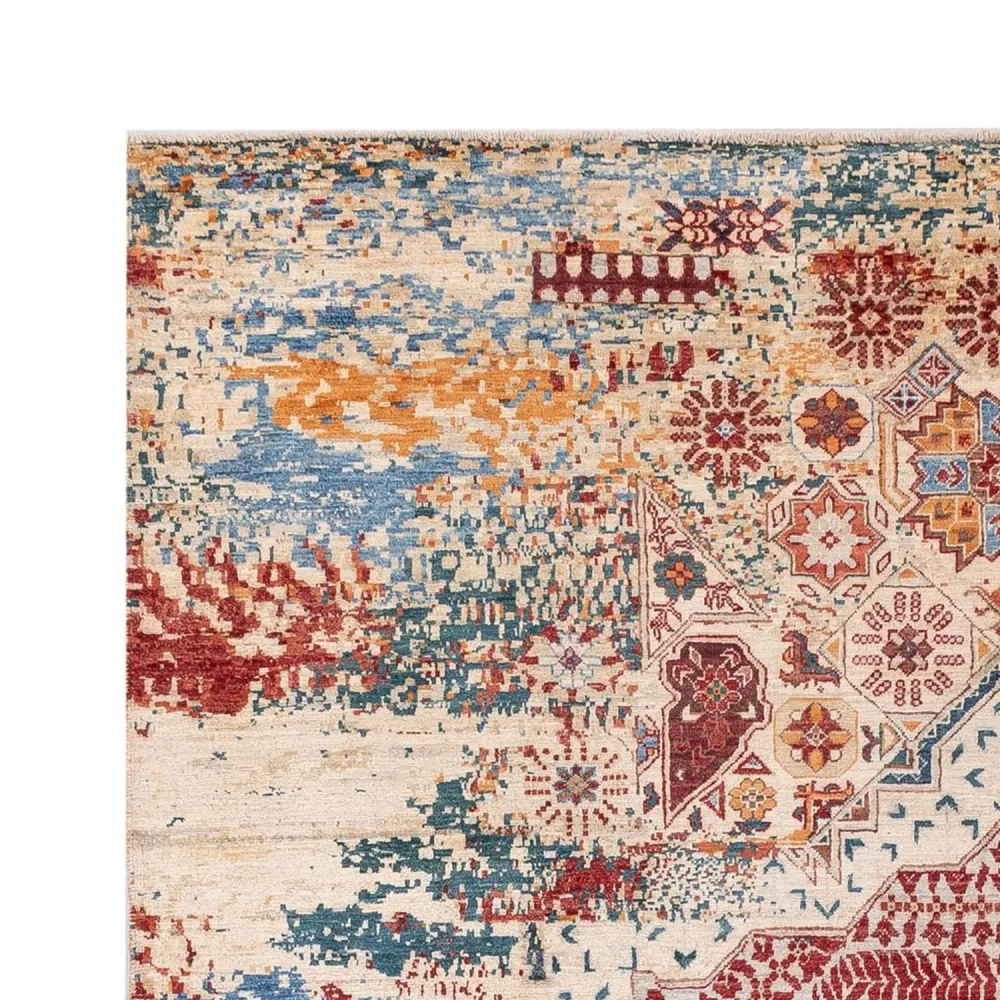 Designer teppe - 239 x 176 cm - flerfarget