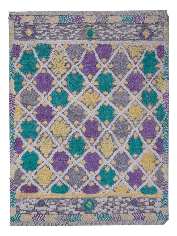 Designer teppe - 240 x 167 cm - karamell