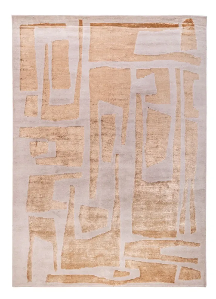 Designer teppe - 240 x 176 cm - beige
