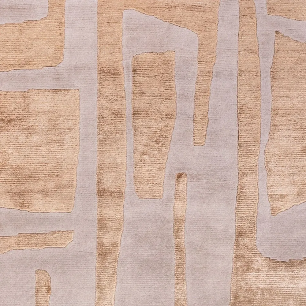 Designer teppe - 240 x 176 cm - beige