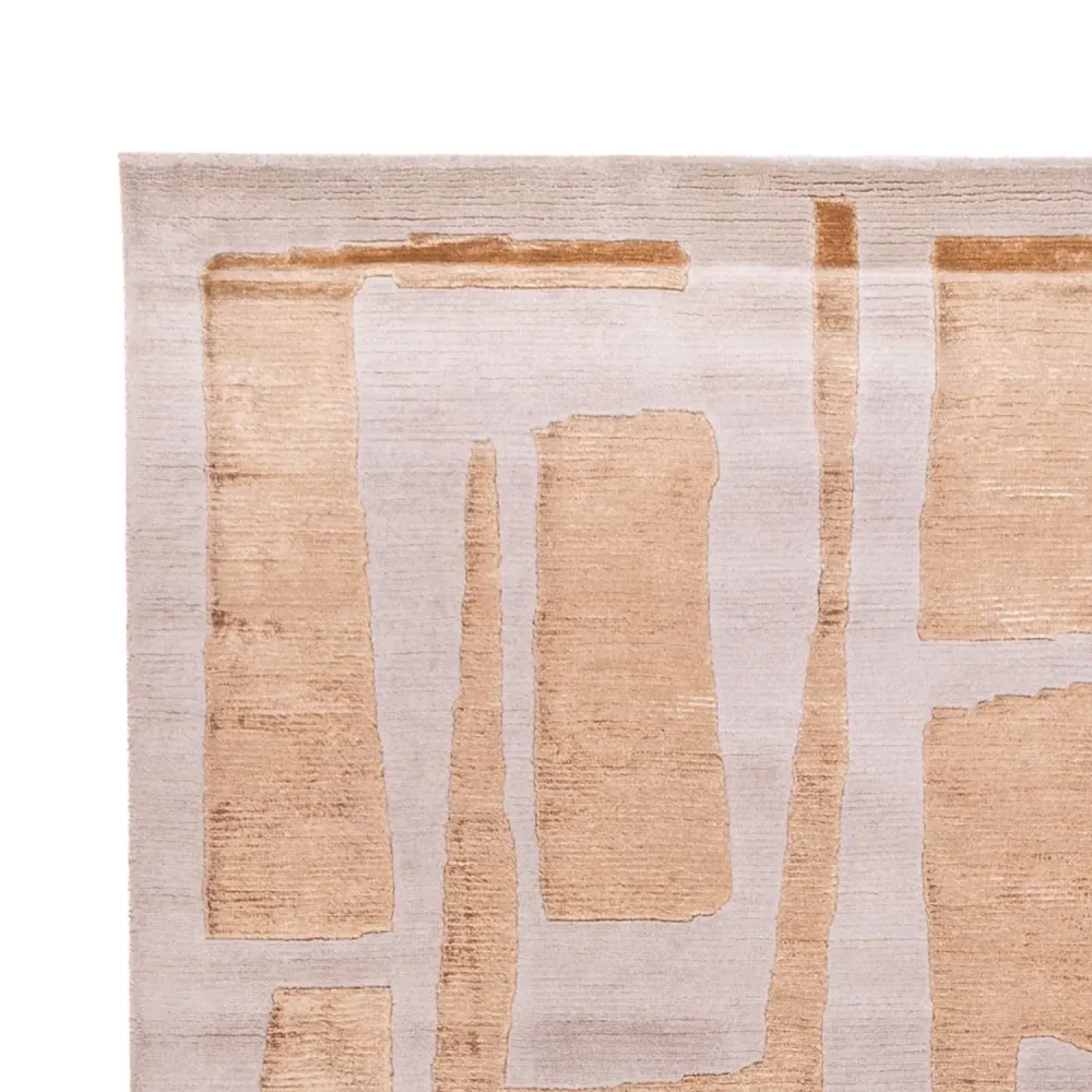Designer teppe - 240 x 176 cm - beige