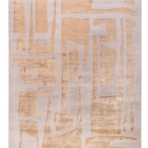 Designer teppe - 240 x 176 cm - beige