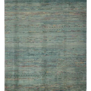 Designer teppe - 240 x 201 cm - bensinblå