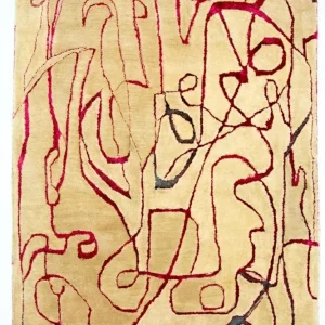 Designer teppe - 241 x 152 cm - flerfarget