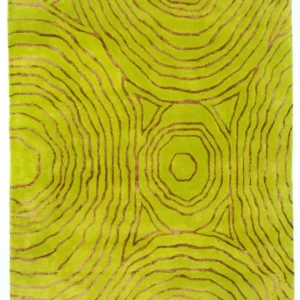 Designer teppe - 241 x 152 cm - lysegrønn