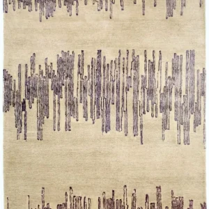 Designer teppe - 241 x 153 cm - beige