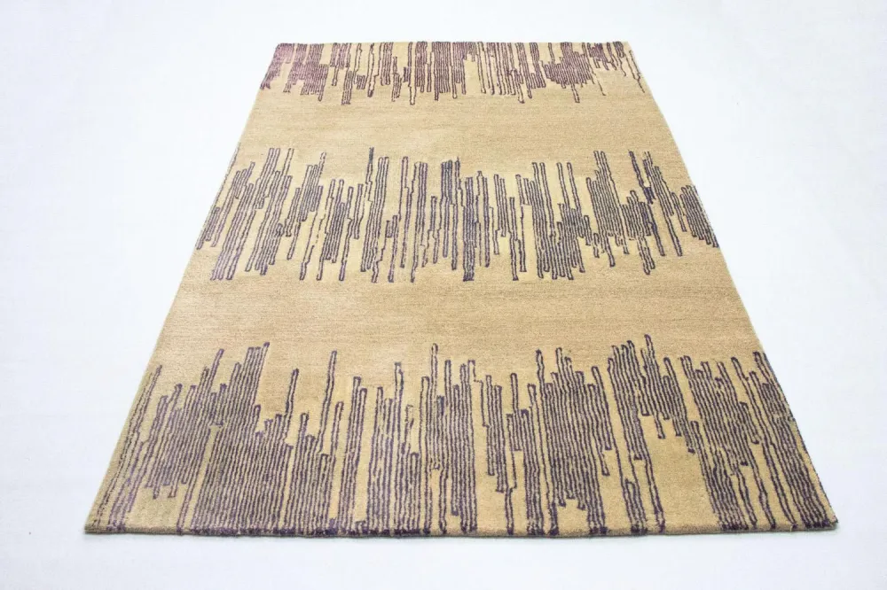 Designer teppe - 241 x 153 cm - beige