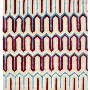 Designer teppe - 241 x 156 cm - beige
