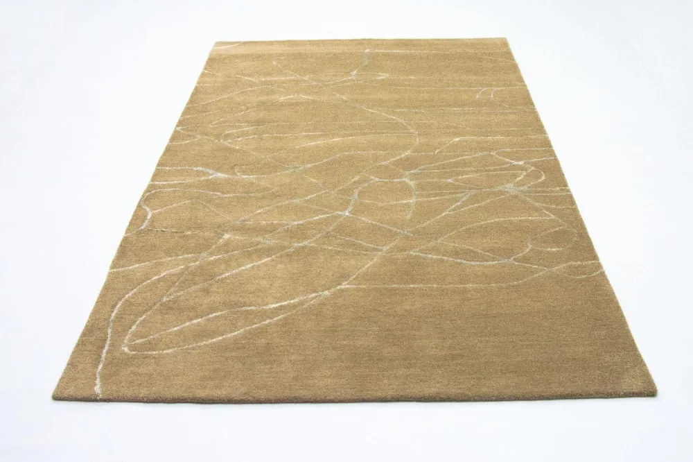 Designer teppe - 243 x 150 cm - brun