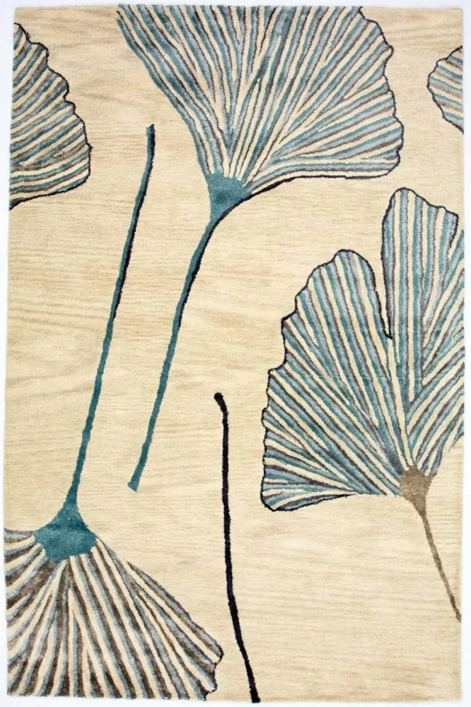 Designer teppe - 243 x 153 cm - beige