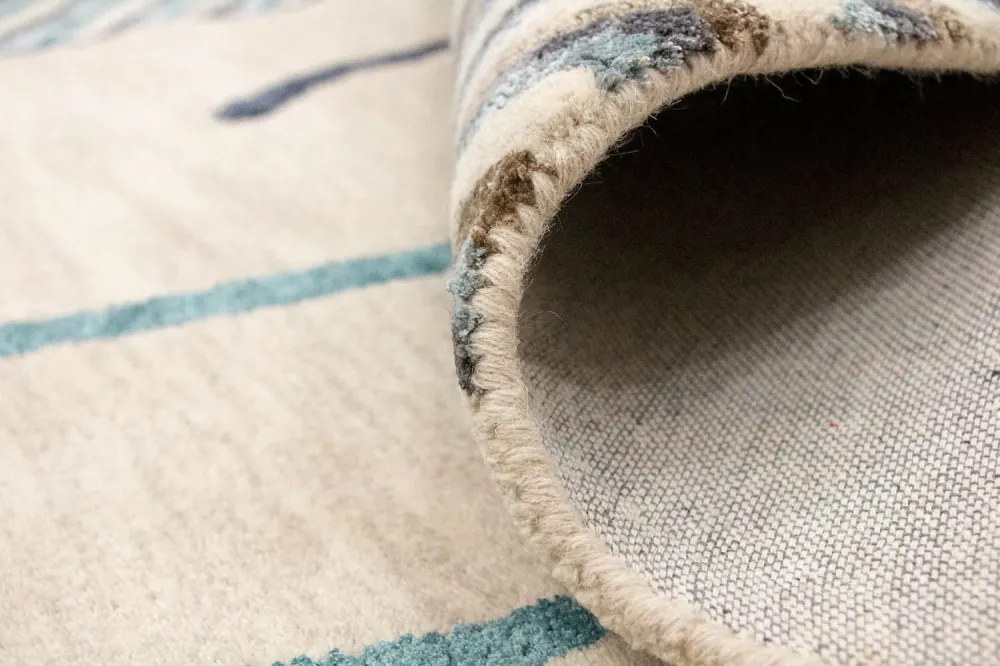 Designer teppe - 243 x 153 cm - beige