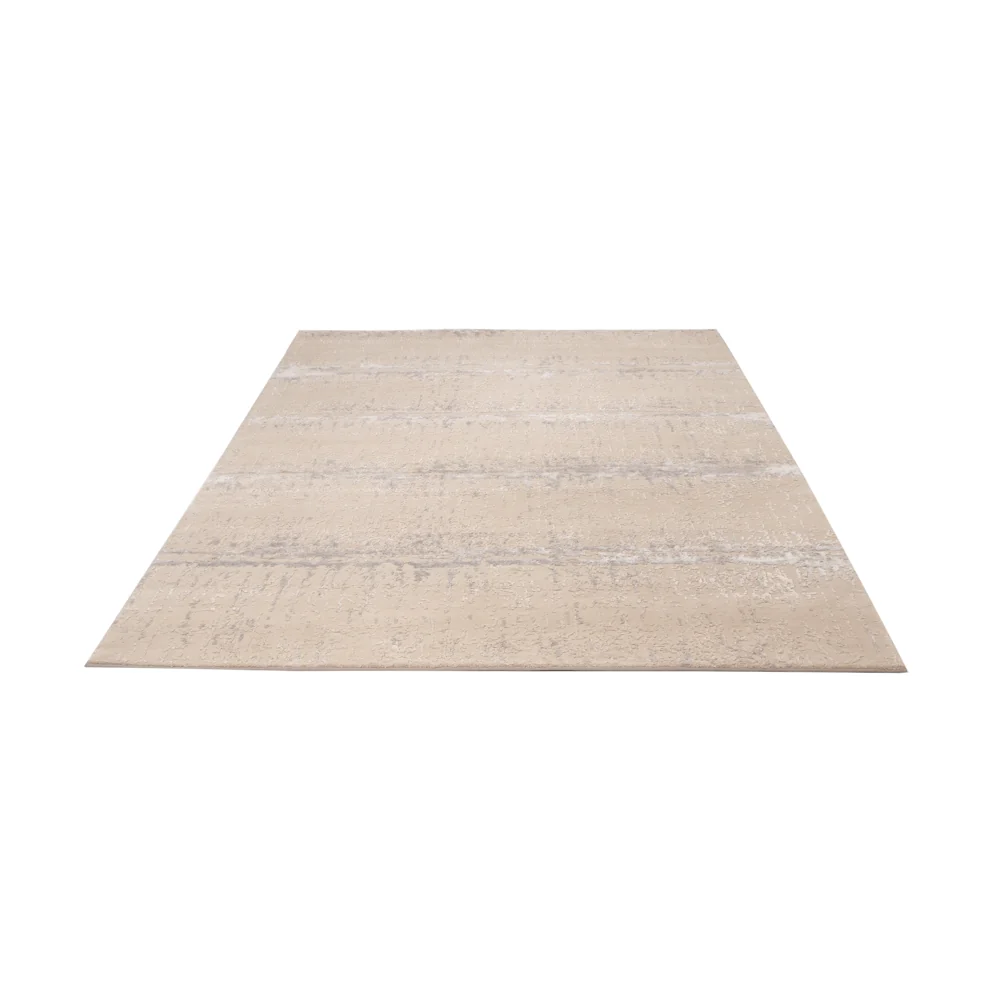 Designer teppe - 243 x 175 cm - lys beige