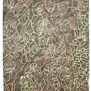 Designer teppe - 244 x 152 cm - flerfarget