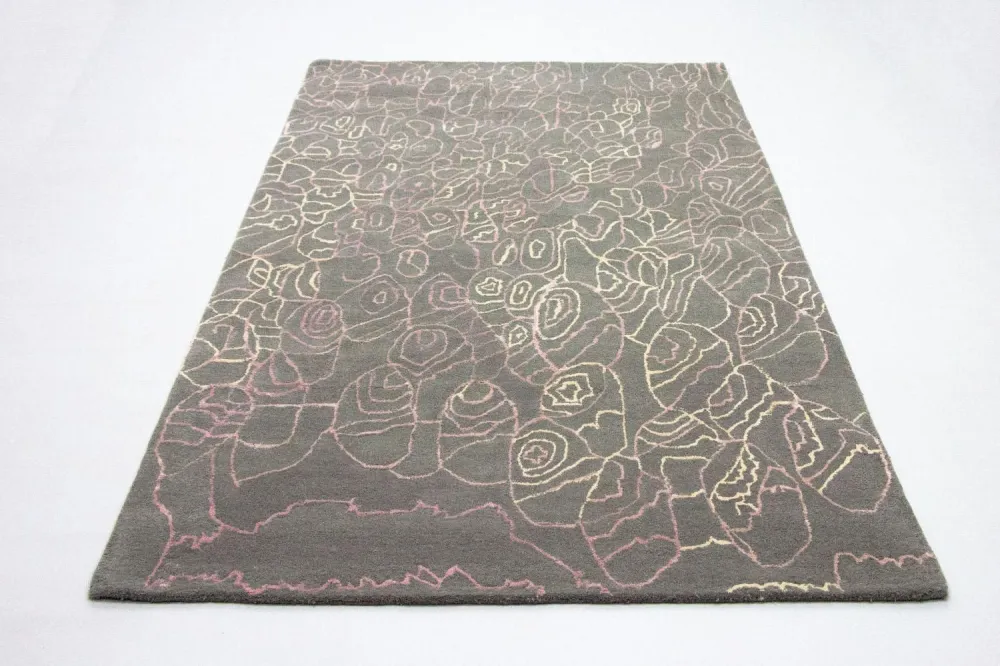 Designer teppe - 244 x 152 cm - flerfarget