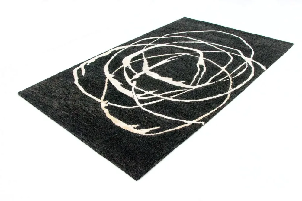 Designer teppe - 245 x 153 cm - blå