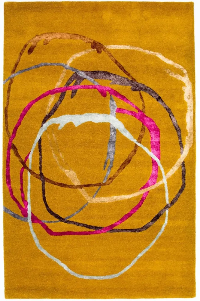 Designer teppe - 245 x 155 cm - oransje
