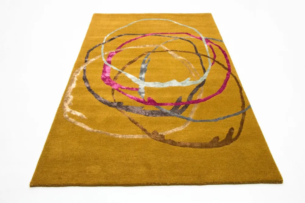 Designer teppe - 245 x 155 cm - oransje