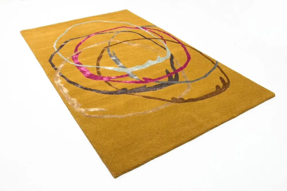 Designer teppe - 245 x 155 cm - oransje