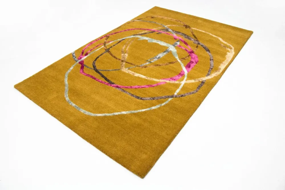 Designer teppe - 245 x 155 cm - oransje