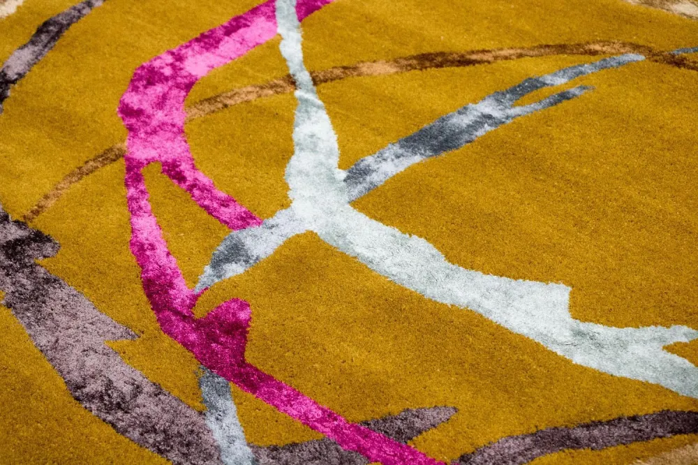 Designer teppe - 245 x 155 cm - oransje