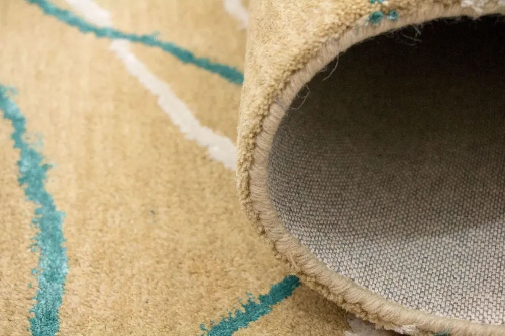 Designer teppe - 245 x 156 cm - beige