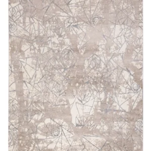 Designer teppe - 245 x 175 cm - lysegrå