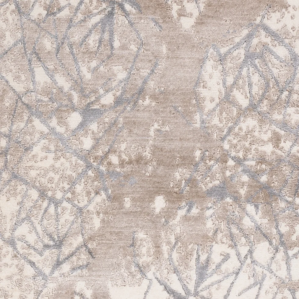 Designer teppe - 245 x 175 cm - lysegrå