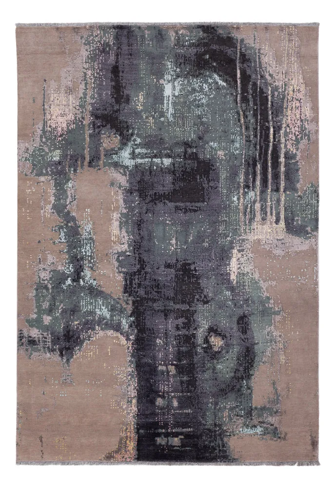 Designer teppe - 255 x 175 cm - flerfarget